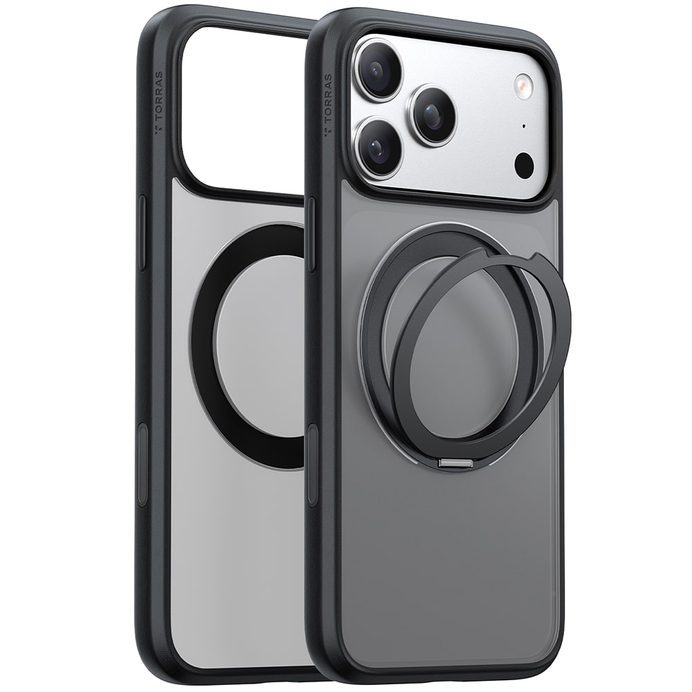 Torras Ostand Pro Series - θήκη για Apple iPhone 17 Pro - Μαύρο - Image 2
