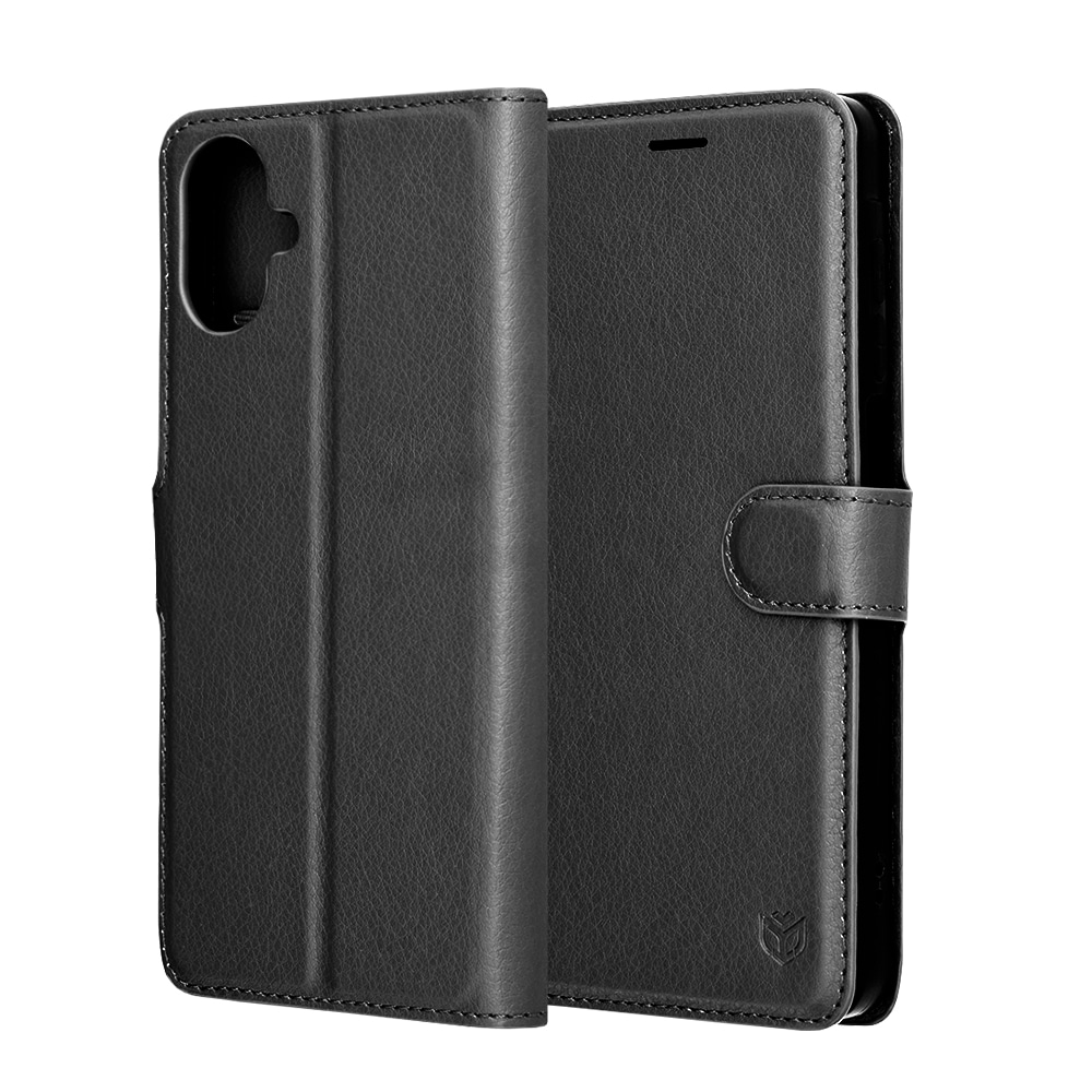 Techsuit Leather Folio - θήκη για Samsung Galaxy A07 4G - Μαύρο - Image 6