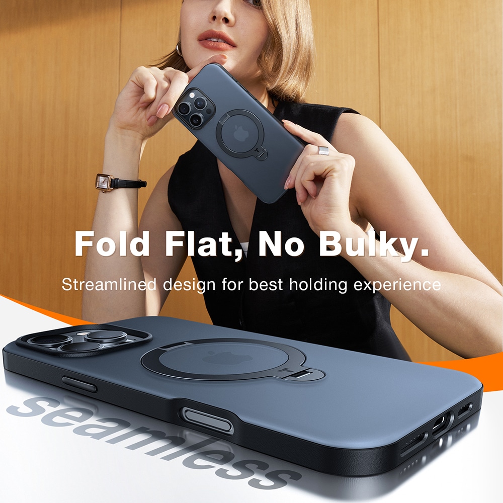 Torras Ostand Spin - θήκη για Apple iPhone 17 - Μαύρο - Image 3