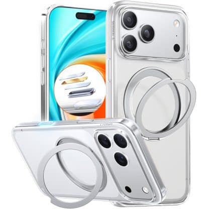 Torras Ostand Pro Series - θήκη για Apple iPhone 17 Pro Max - Διάφανο