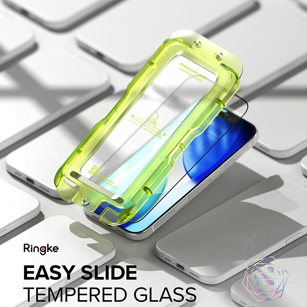 Ringke - Easy Slide Θωράκιση Από Γυαλί (2 Τεμάχια) - iPhone 17 Pro Max - Διαφάνεια - Image 3