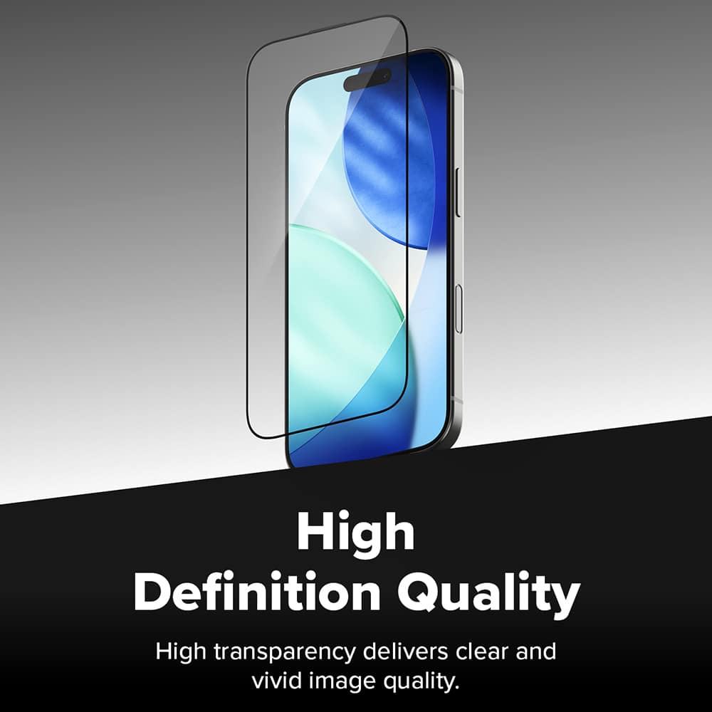 Ringke - Tempered Glass Easy Slide (2 Τεμάχια) - iPhone 17 Pro - Διαφανές - Image 4