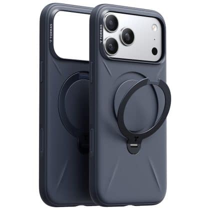 Torras - Σειρά Qpro Silicone - iPhone 17 Pro - Ναυτικό Μπλε
