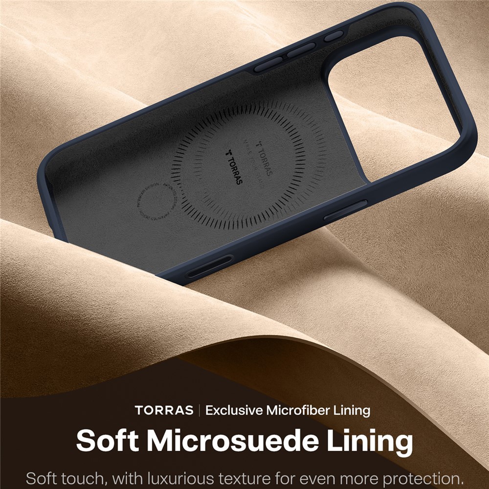 Torras - Σειρά Qpro Silicone - iPhone 17 Pro - Ναυτικό Μπλε - Image 7