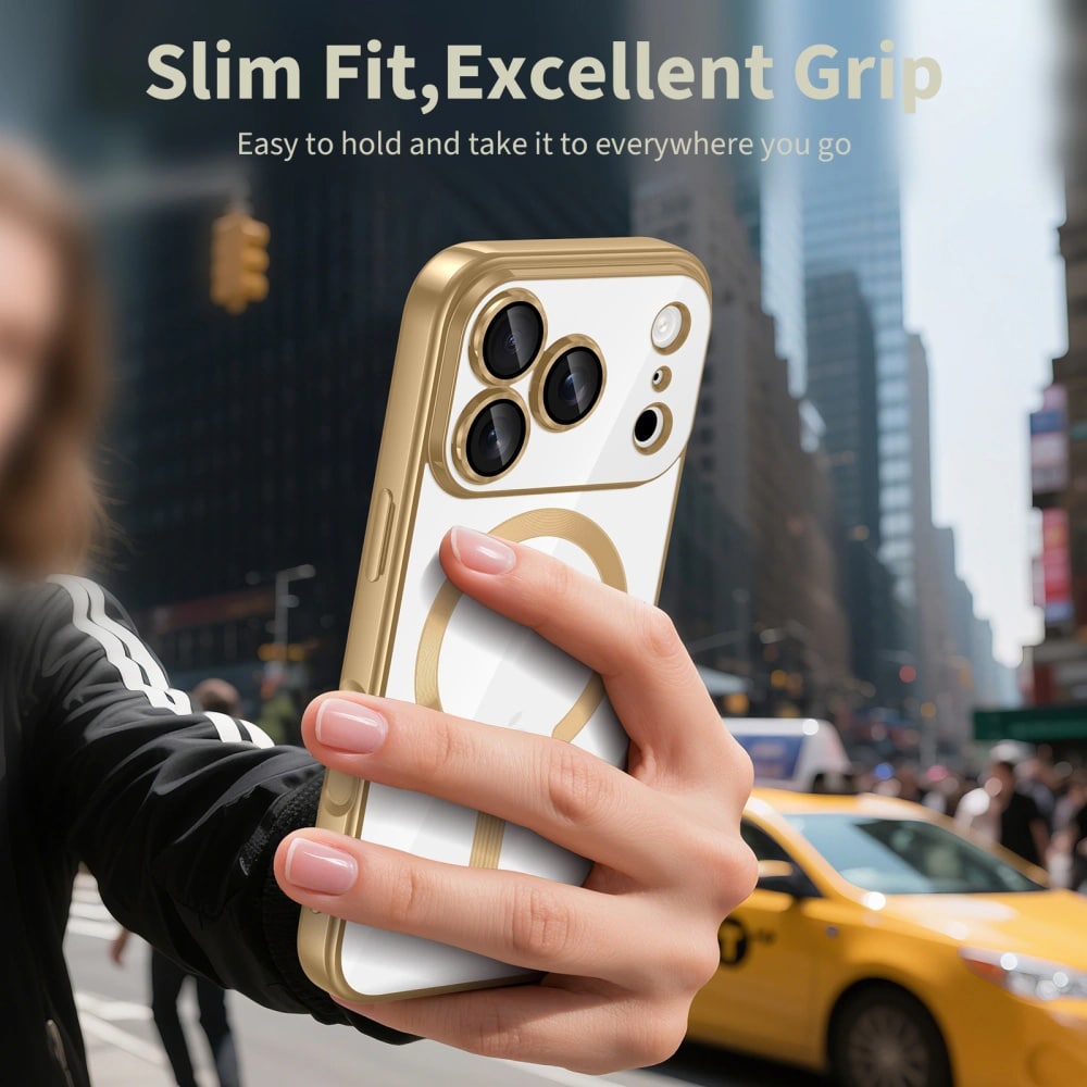 Techsuit Luxury Crystal - θήκη για Apple iPhone 17 Pro Max - Διάφανο - Image 4