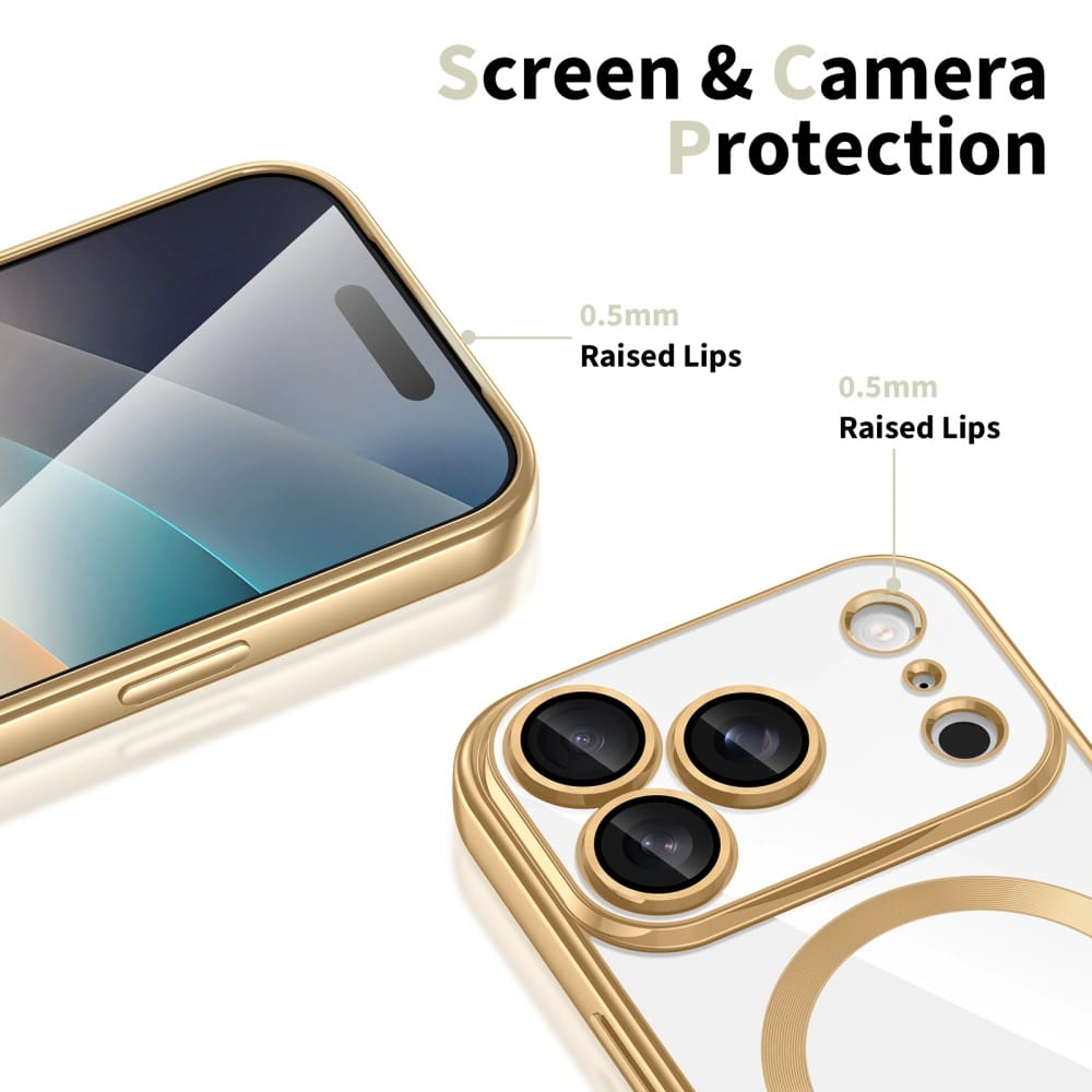 Techsuit Luxury Crystal - θήκη για Apple iPhone 17 Pro Max - Διάφανο - Image 3
