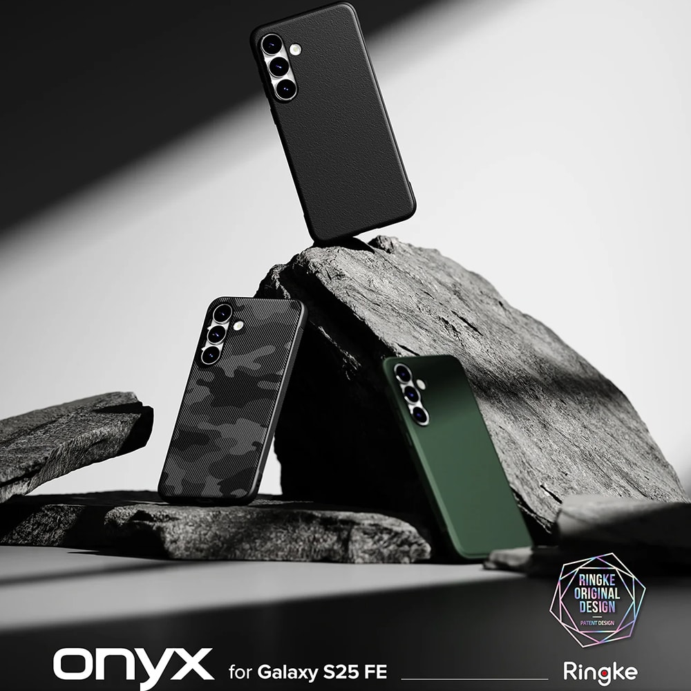 Ringke Onyx - θήκη για Samsung Galaxy S25 - Μαύρο - Image 2