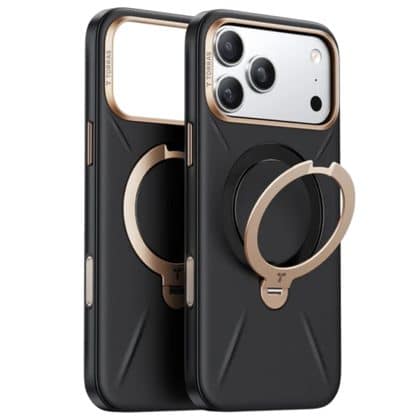 Torras QPRO Leather Series - θήκη για Apple iPhone 17 Pro Max - Μαύρο