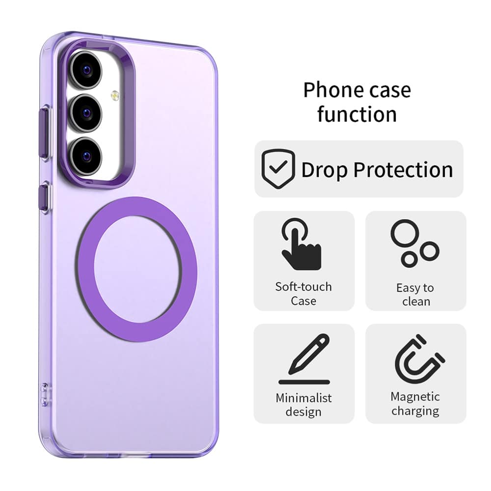 Techsuit CandyCase MagSafe - θήκη για Samsung Galaxy S25 - Μωβ - Image 4
