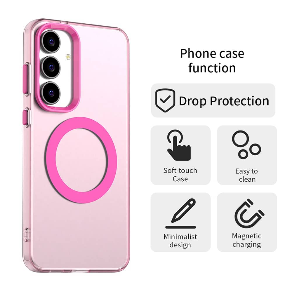 Techsuit CandyCase MagSafe - θήκη για Samsung Galaxy S25 - Ροζ - Image 4