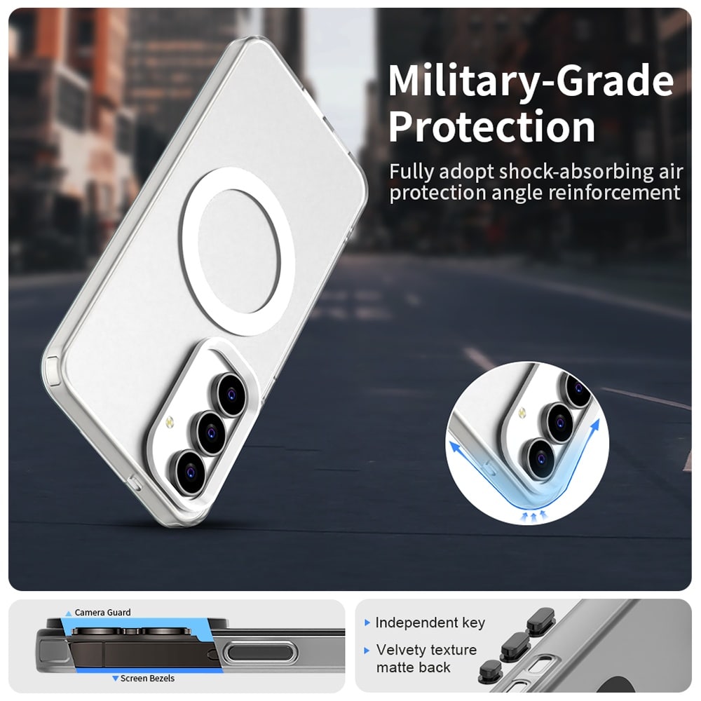 Techsuit CandyCase MagSafe - θήκη για Samsung Galaxy S25 - Λευκό - Image 3