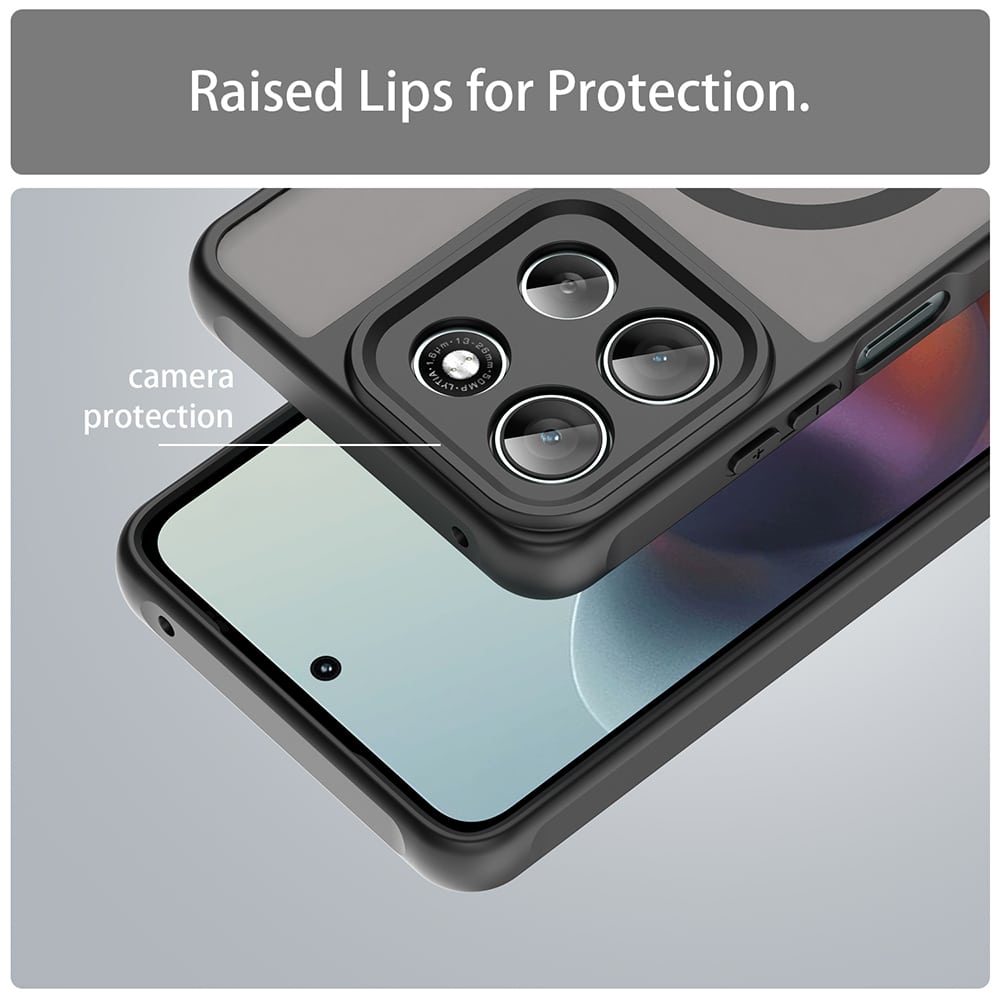 Techsuit HaloFrost II MagSafe - θήκη για Motorola Moto G86 - Μαύρο - Image 5