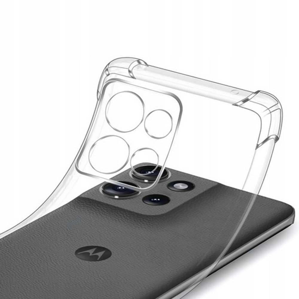Techsuit Shockproof Clear Silicone - θήκη για Motorola Moto G86 Power - Διάφανο - Image 2
