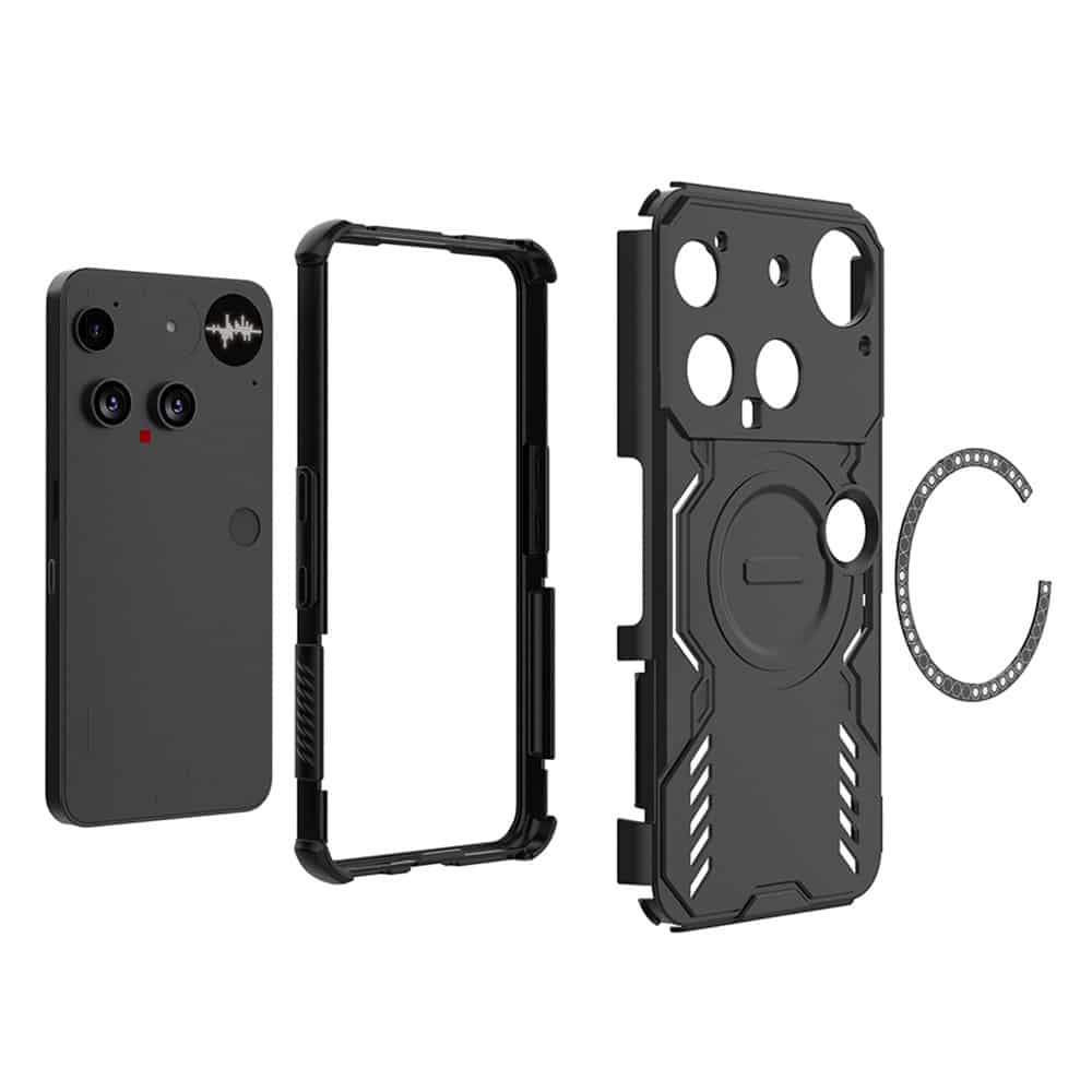 Techsuit - Θήκη Armormag Για Nothing Phone (3) - Μαύρη - Image 4