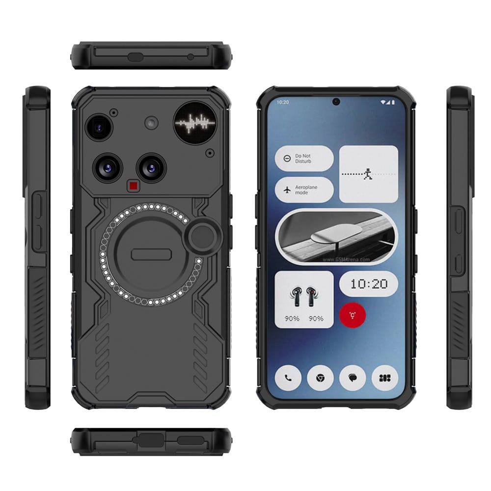Techsuit - Θήκη Armormag Για Nothing Phone (3) - Μαύρη - Image 3