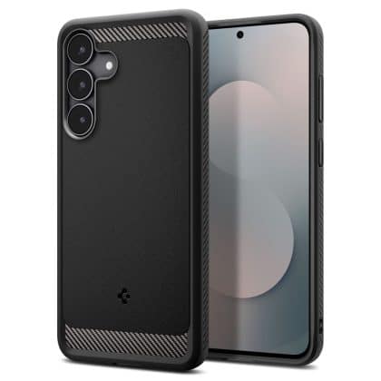 Spigen Rugged Armor - θήκη για Samsung Galaxy S25 FE - Μαύρο