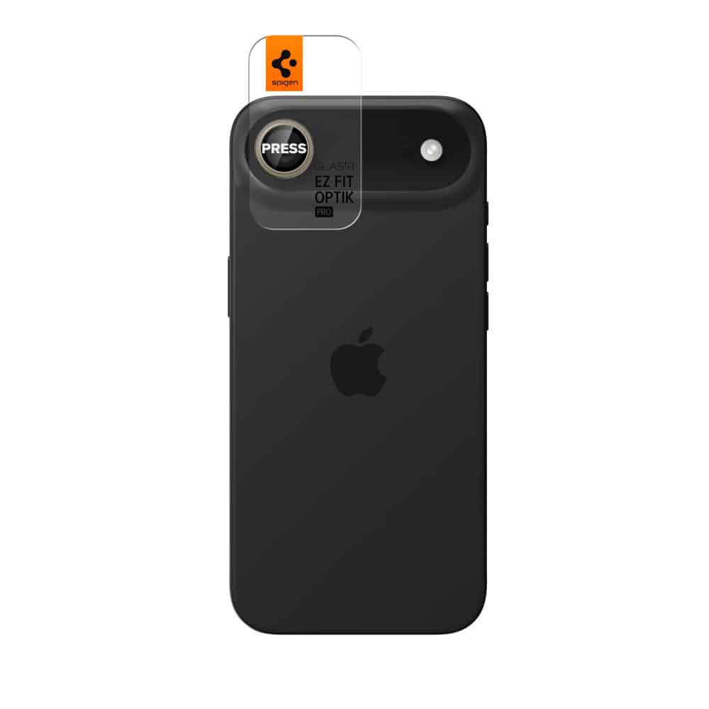 Spigen - Optik.tr Ez Fit Pro Γυαλί Κάμερας (2 Τεμάχια) - iPhone 17 Air - Χρυσό - Image 4