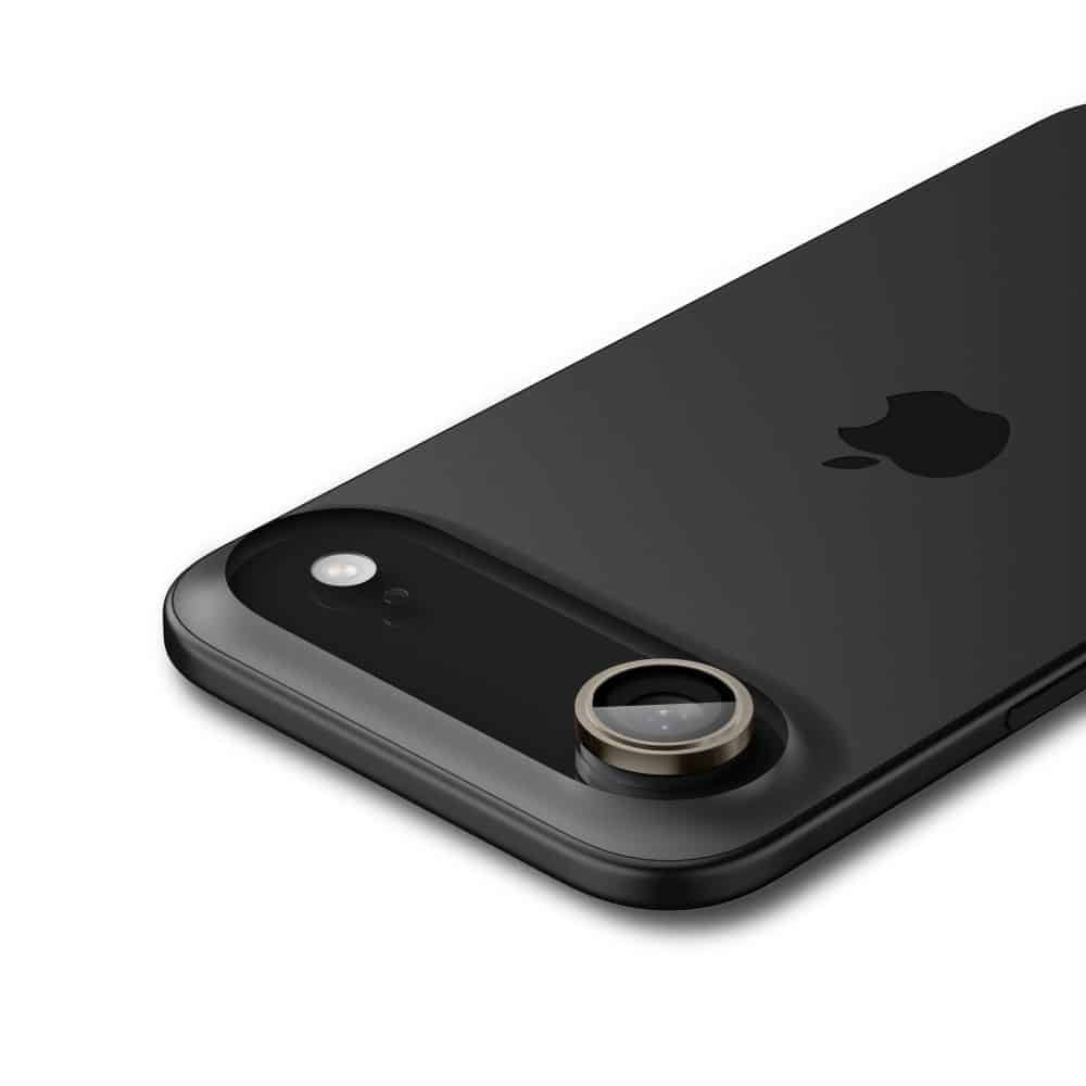 Spigen - Optik.tr Ez Fit Pro Γυαλί Κάμερας (2 Τεμάχια) - iPhone 17 Air - Χρυσό - Image 3
