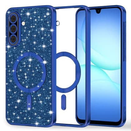 Techsuit Luxury Glitter - θήκη για Samsung Galaxy A17 / 4G 5G - Μπλε