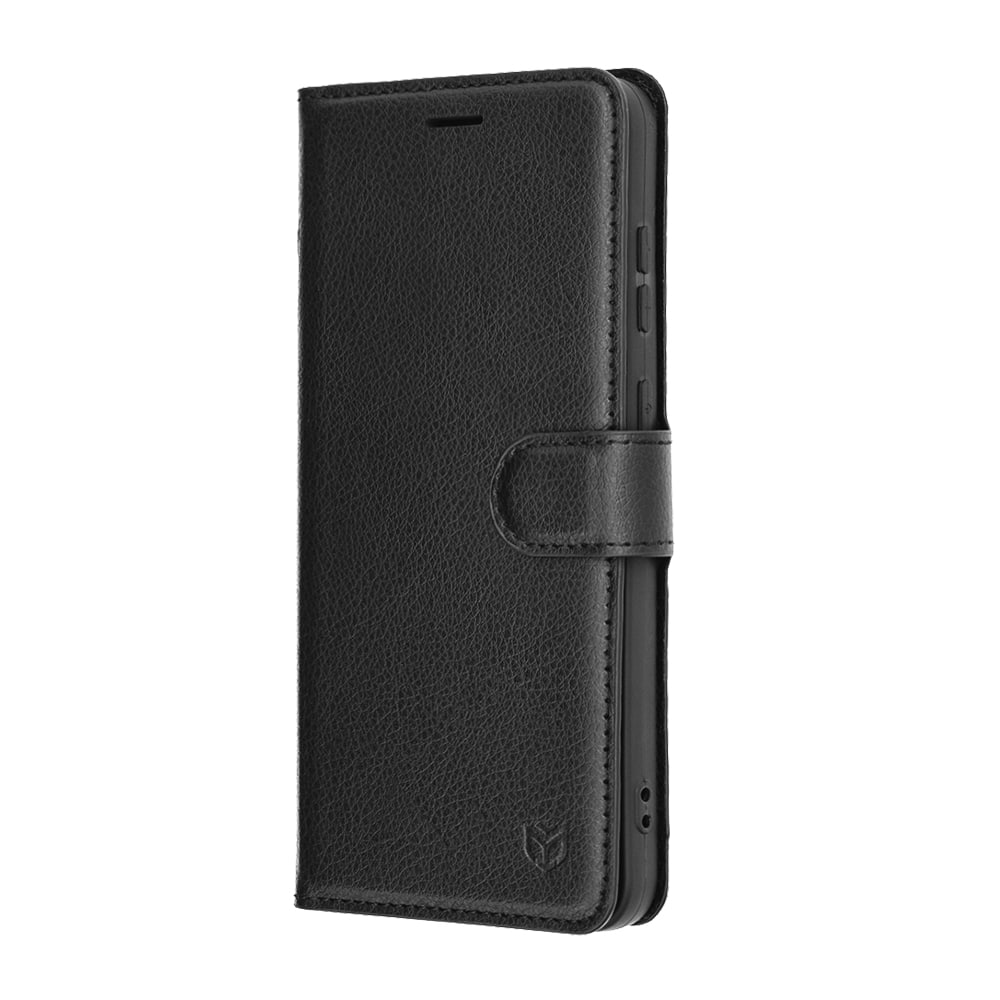 Techsuit Leather Folio - θήκη για Samsung Galaxy S25 FE - Μαύρο - Image 4