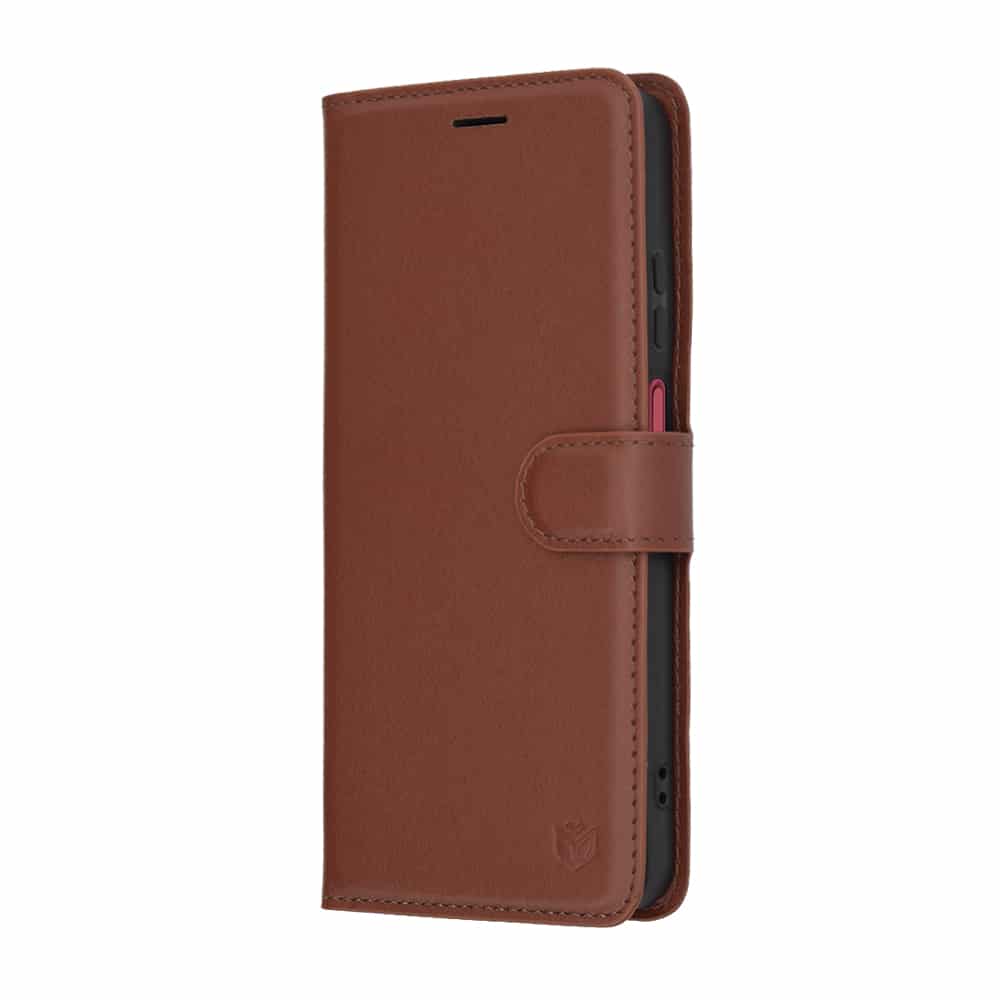 Techsuit Leather Folio - θήκη για Motorola Moto G05 / E15 - Καφέ - Image 4