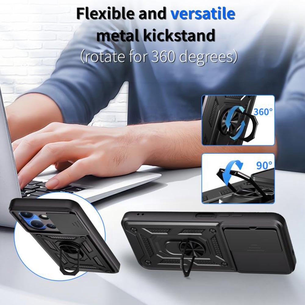 Techsuit CamShield Series - θήκη για Xiaomi Redmi 15C - Μαύρο - Image 5