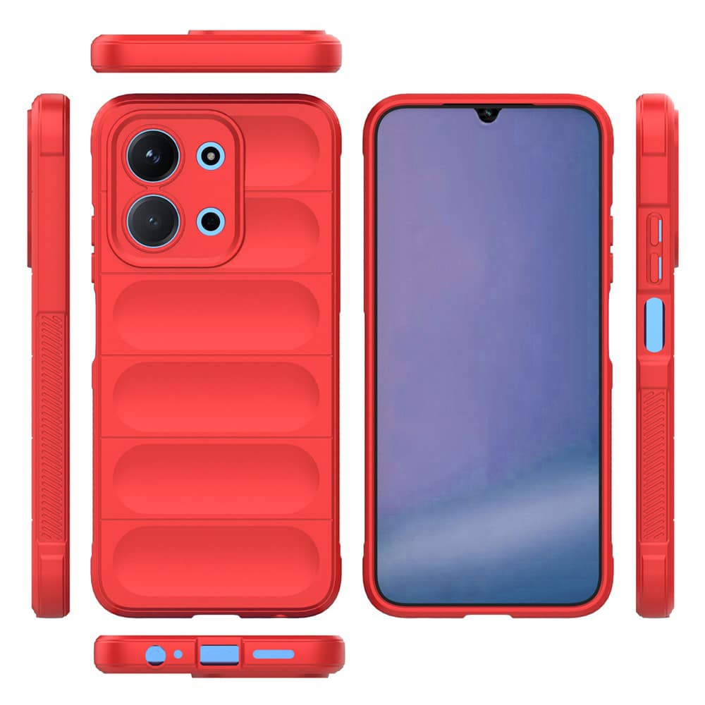 Techsuit Magic Shield - θήκη για Xiaomi Redmi 15C - Κόκκινο - Image 2
