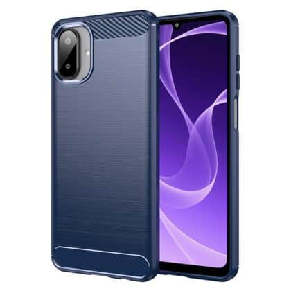 Techsuit Carbon Silicone - θήκη για Samsung Galaxy A07 4G - Μπλε