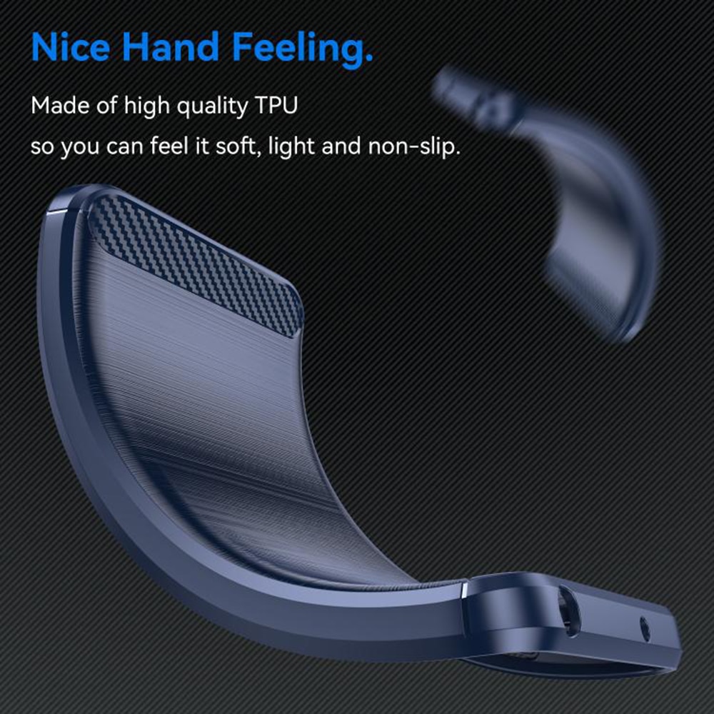 Techsuit Carbon Silicone - θήκη για Samsung Galaxy A07 4G - Μπλε - Image 5