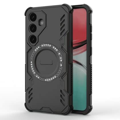 Techsuit ArmorMag - θήκη για Samsung Galaxy S25 FE - Μαύρο