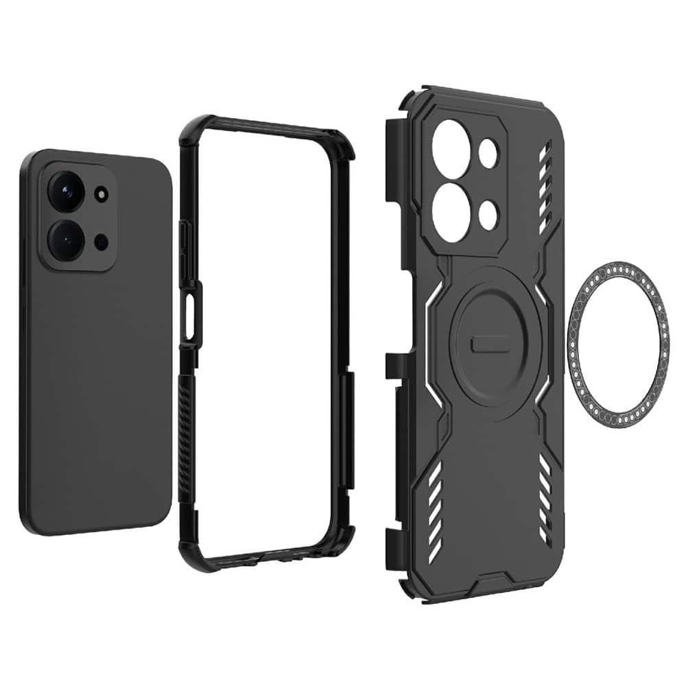 Techsuit ArmorMag - θήκη για Xiaomi Redmi 15C - Μαύρο - Image 4