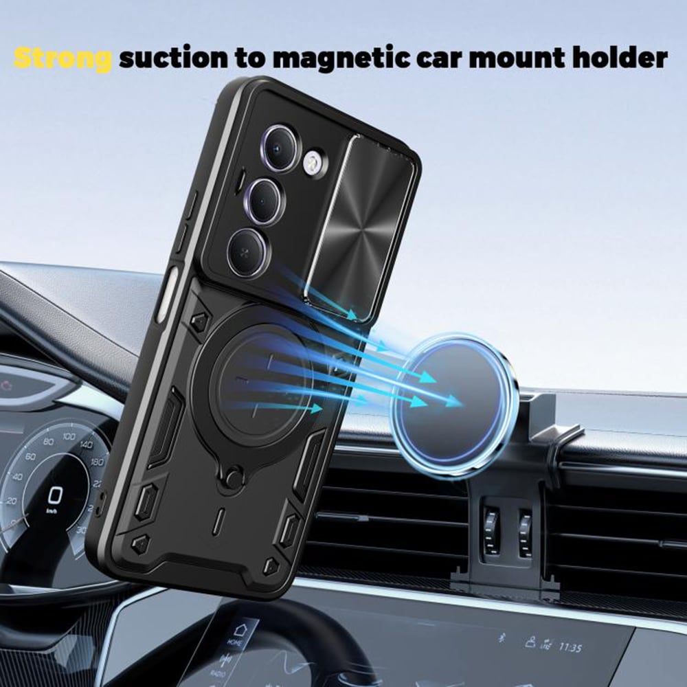 Techsuit CamGuard Pro - θήκη για Xiaomi Redmi 15 / 15C - Μπλε - Image 4