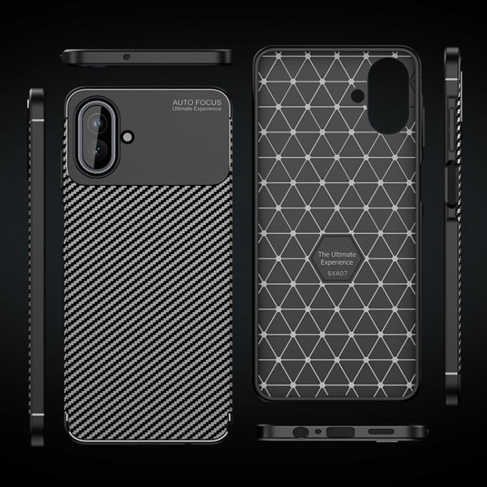 Techsuit - Ανθεκτική Θήκη Από Ινες Ανθρακα - Samsung Galaxy A07 4g - Μαύρη - Image 5