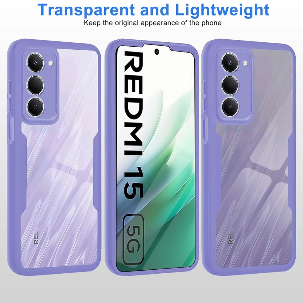 Techsuit ColorVerse 360 Series - θήκη για Xiaomi Redmi 15 / 15C 4G - Πολύχρωμο - Image 6