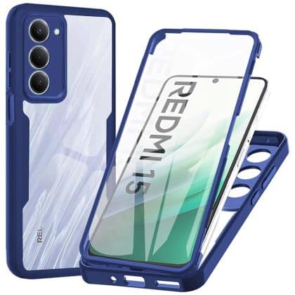 Techsuit ColorVerse 360 Series - θήκη για Xiaomi Redmi 15 4G / Redmi 15 5G - Μπλε