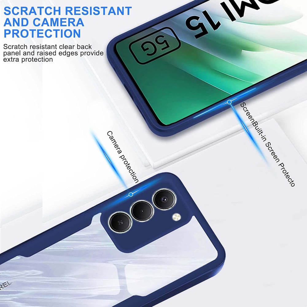 Techsuit ColorVerse 360 Series - θήκη για Xiaomi Redmi 15 4G / Redmi 15 5G - Διάφανο - Image 4