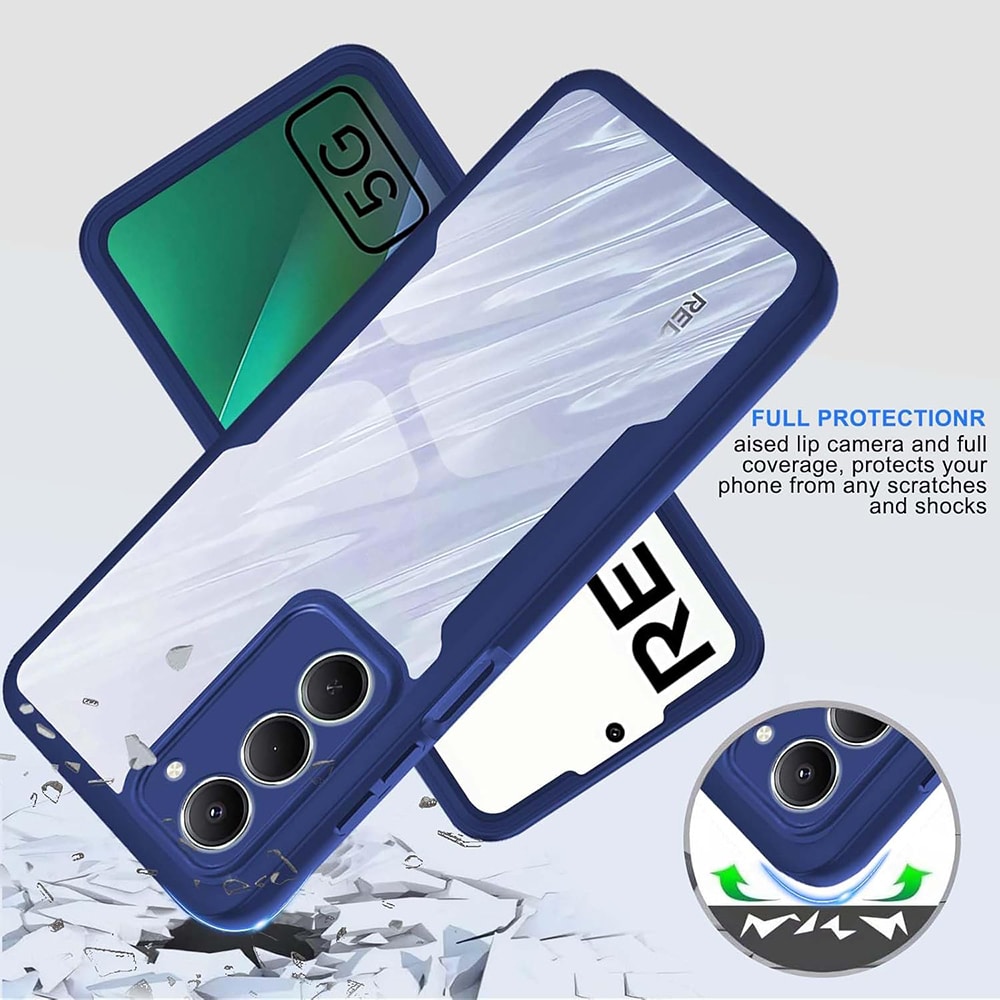 Techsuit ColorVerse 360 Series - θήκη για Xiaomi Redmi 15 4G / Redmi 15 5G - Διάφανο - Image 3