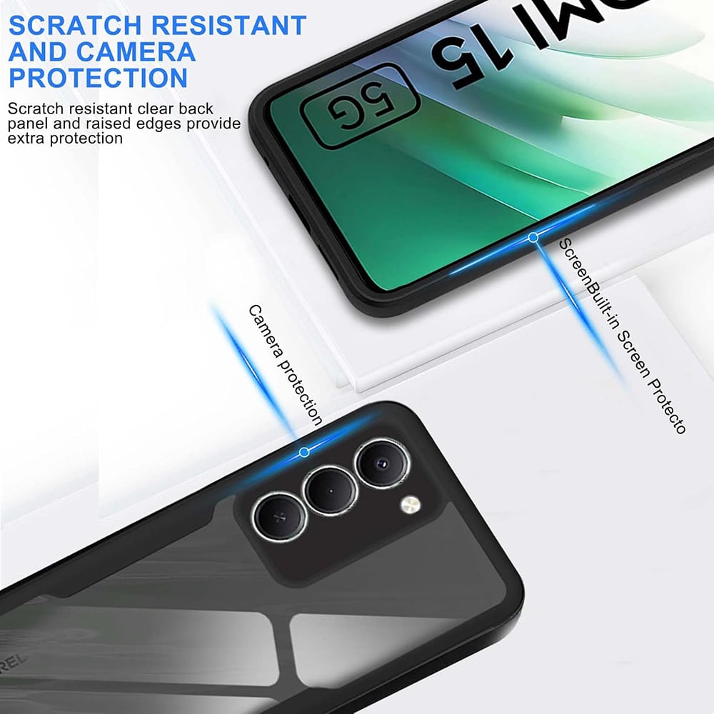 Techsuit ColorVerse 360 Series - θήκη για Xiaomi Redmi 15 / 15C - Διάφανο - Image 2