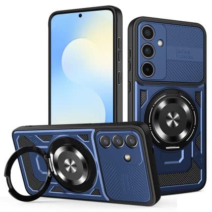 Techsuit RuggedCam - θήκη για Samsung Galaxy S25 FE - Μπλε