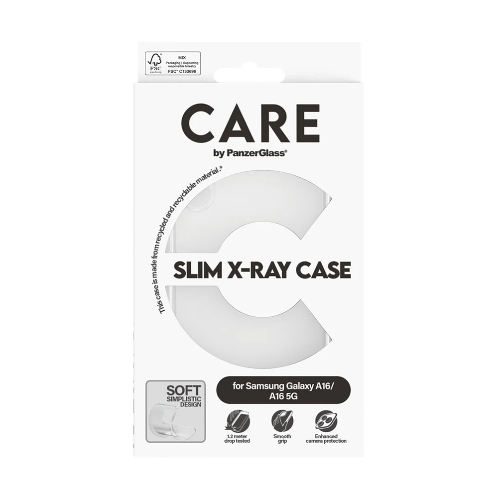 Θήκη Care By Panzerglass Fashion X-Ray Για Samsung Galaxy A16 / A16 5g Διαφανής 3806 - Image 4