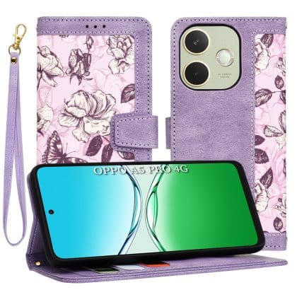 Techsuit FlipCraft - θήκη για Oppo A5 Pro 4G / - Μωβ