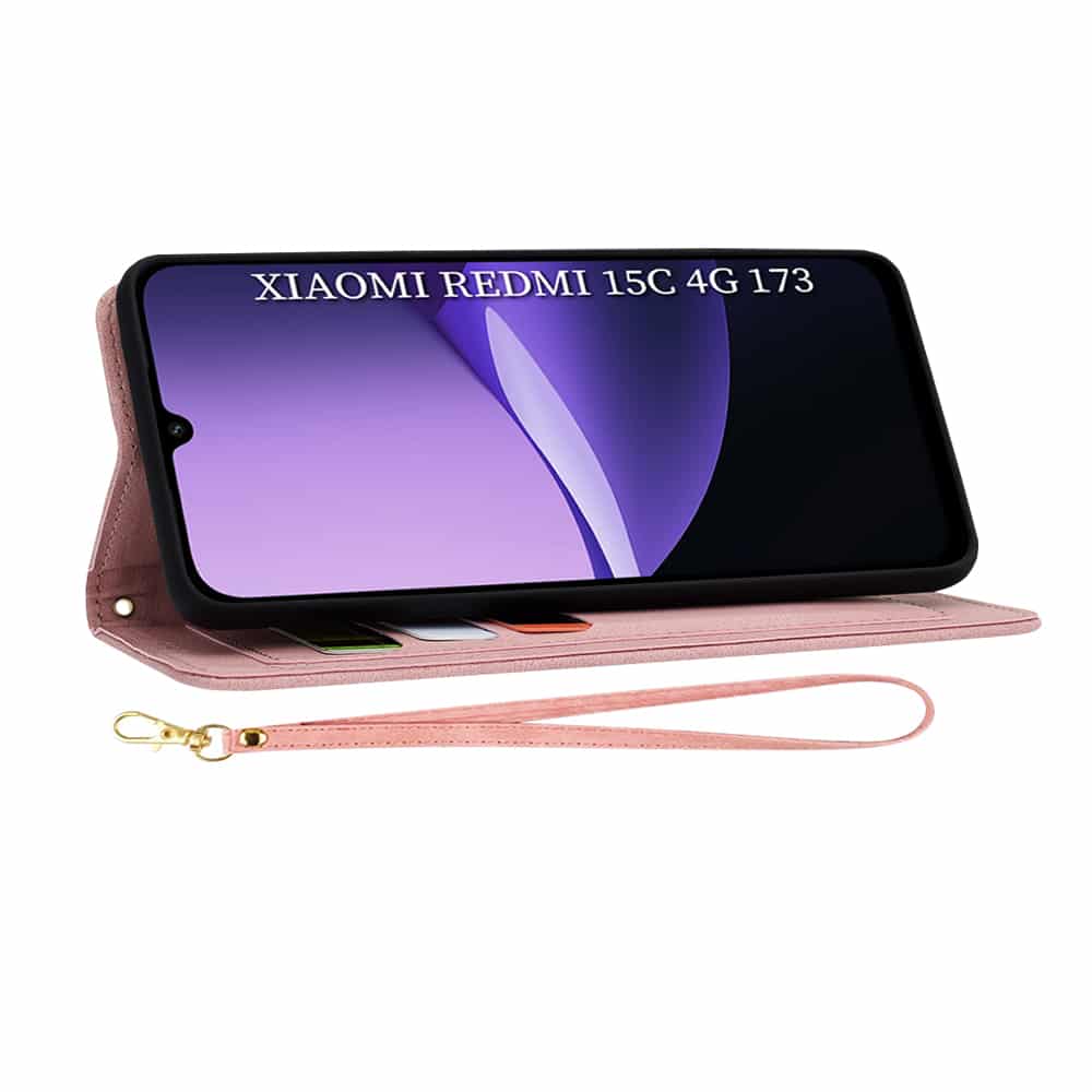 Techsuit FlipCraft - θήκη για Xiaomi Redmi 15C - Ροζ - Image 2