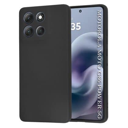 Techsuit SoftFlex - θήκη για Motorola Moto G86 Power - Μαύρο