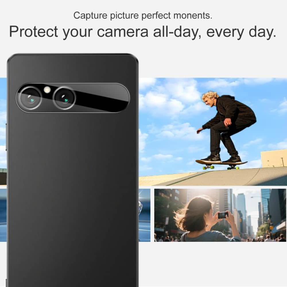 Techsuit - Προστατευτικό Γυαλί Κάμερας - Sony Xperia 10 Vii - Μαύρο - Image 5