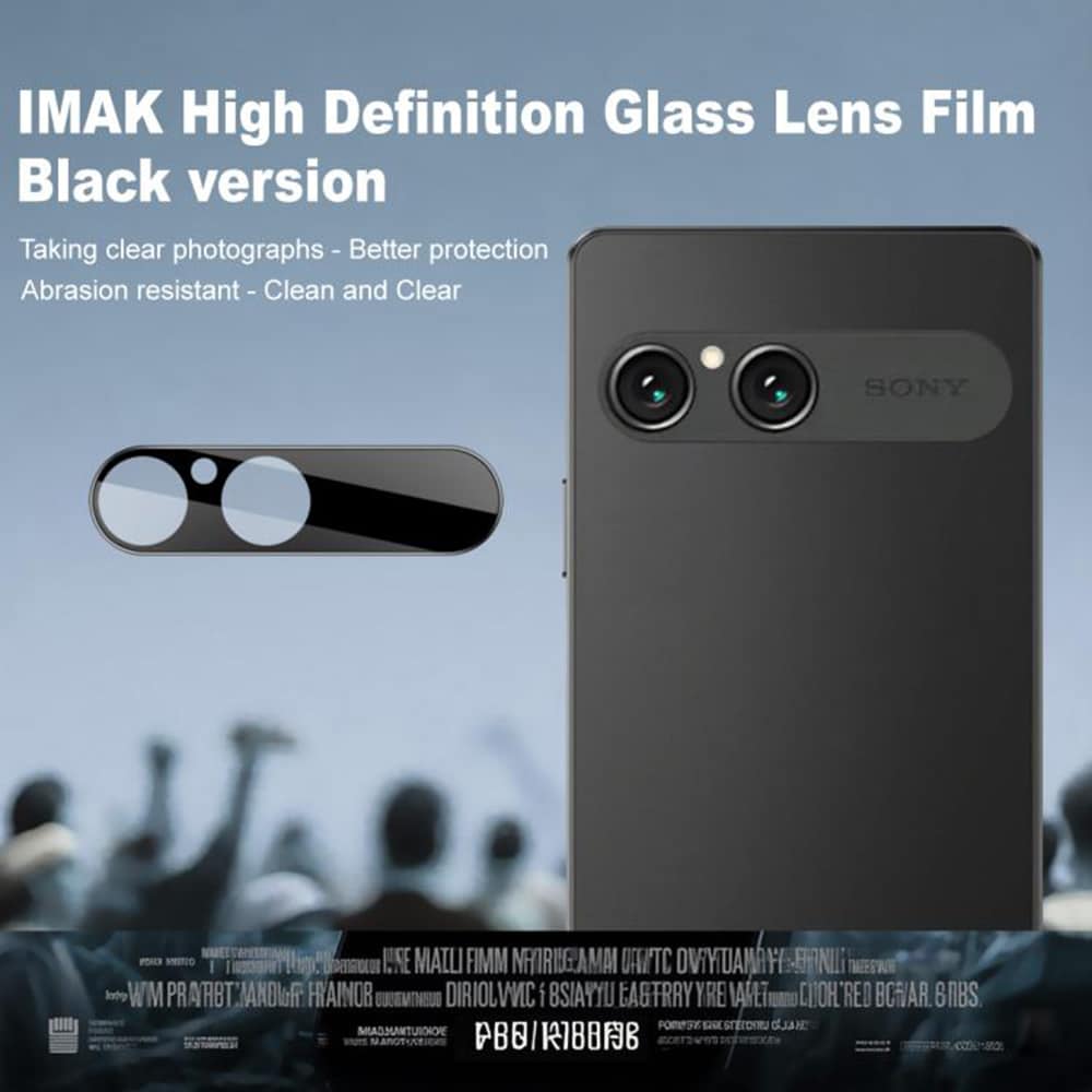 Techsuit - Προστατευτικό Γυαλί Κάμερας - Sony Xperia 10 Vii - Μαύρο - Image 2