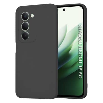 Techsuit SoftFlex - θήκη για Xiaomi Redmi 15 / 15C - Μαύρο