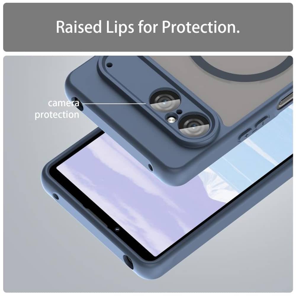 Techsuit HaloFrost II - θήκη για Sony Xperia 10 VII - Μπλε - Image 5