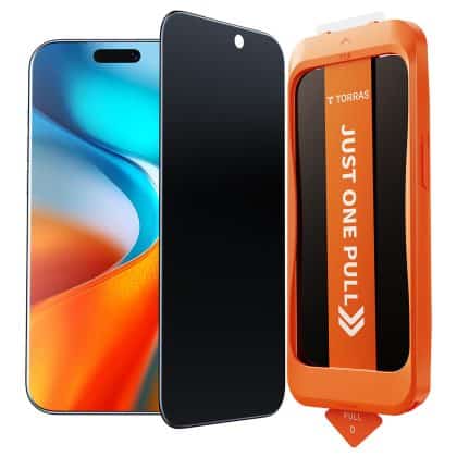 Torras - Glassgo Install Master Privacy - iPhone 17 Air - Μαύρο