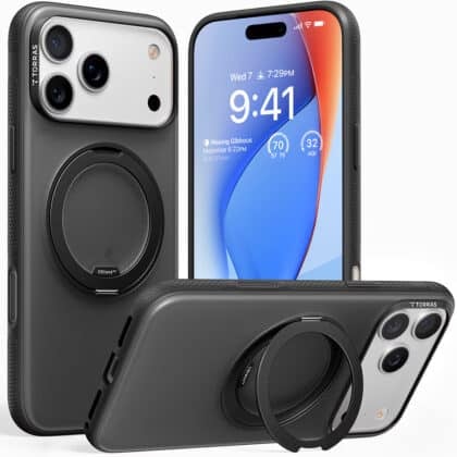 Torras Ostand R Fitness Series - θήκη για Apple iPhone 17 Pro - Μαύρο