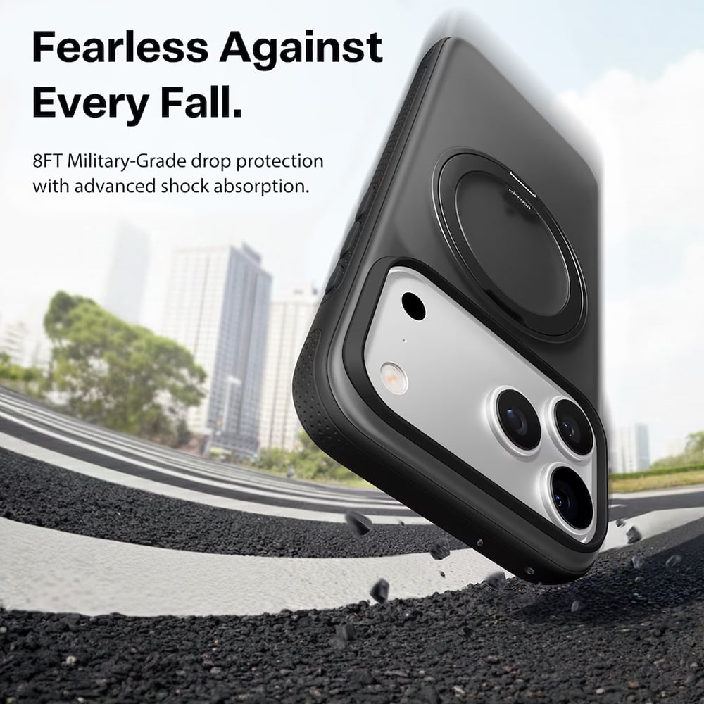 Torras Ostand R Fitness Series - θήκη για Apple iPhone 17 - Μαύρο - Image 3